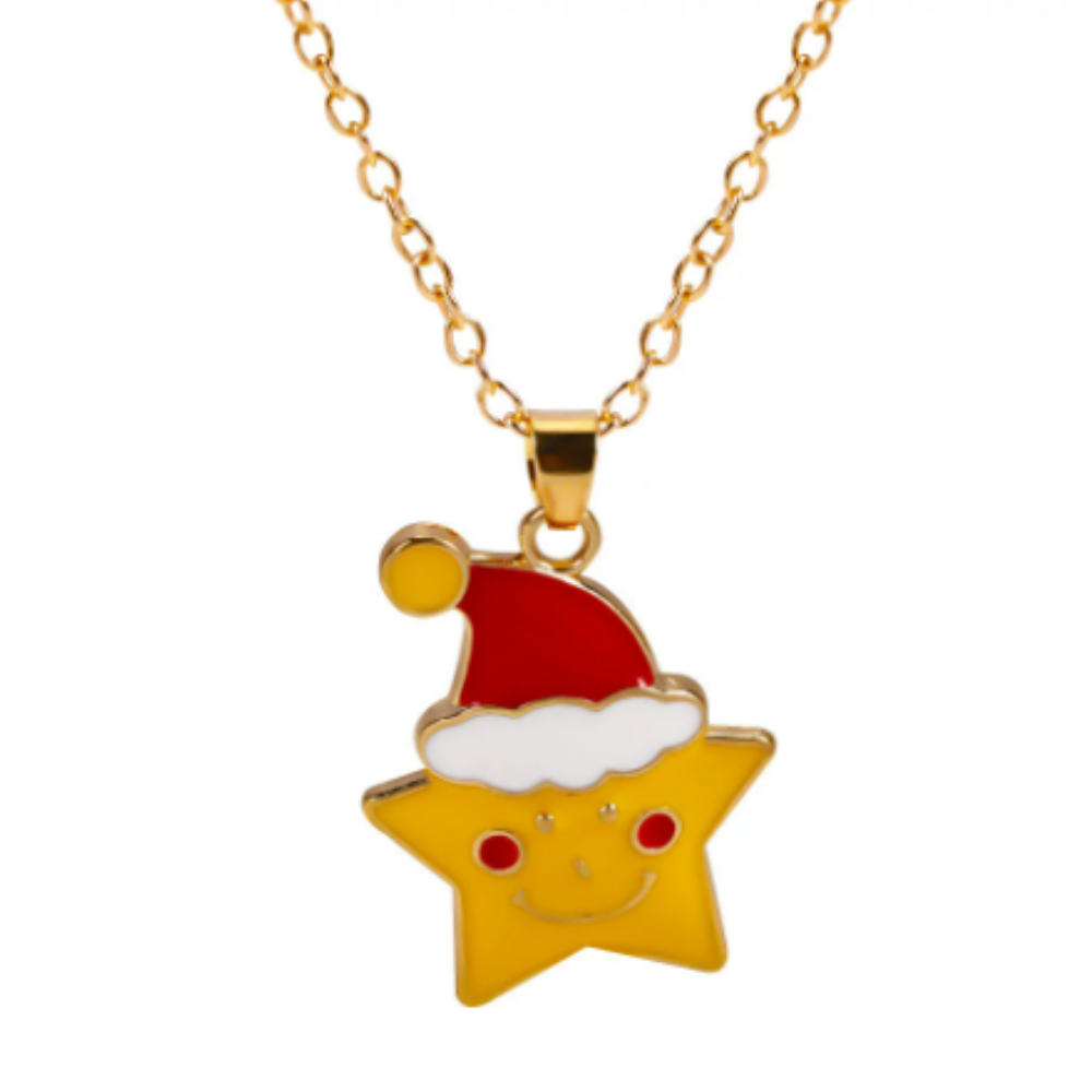 Fun Christmas Trim Necklace